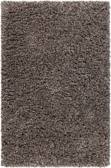 Chandra Olga OLG-47202 Taupe and Black rug, flat view