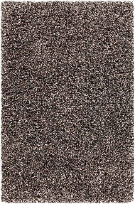Chandra Olga OLG-47202 Taupe and Black rug, flat view