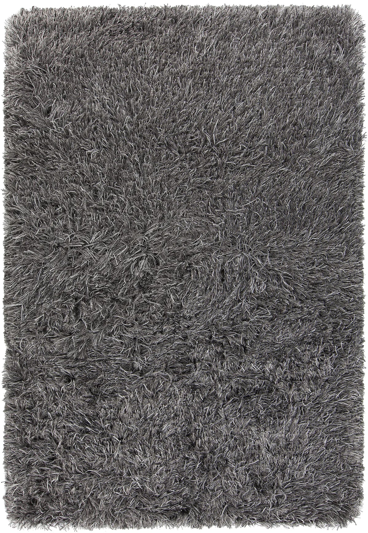 Chandra Onex ONE-35300 Grey and Black rug, flat view