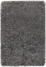 Chandra Onex ONE-35300 Grey and Black rug, flat view