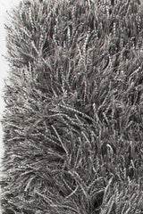 Chandra Onex ONE-35300 Grey and Black rug, texture close-up