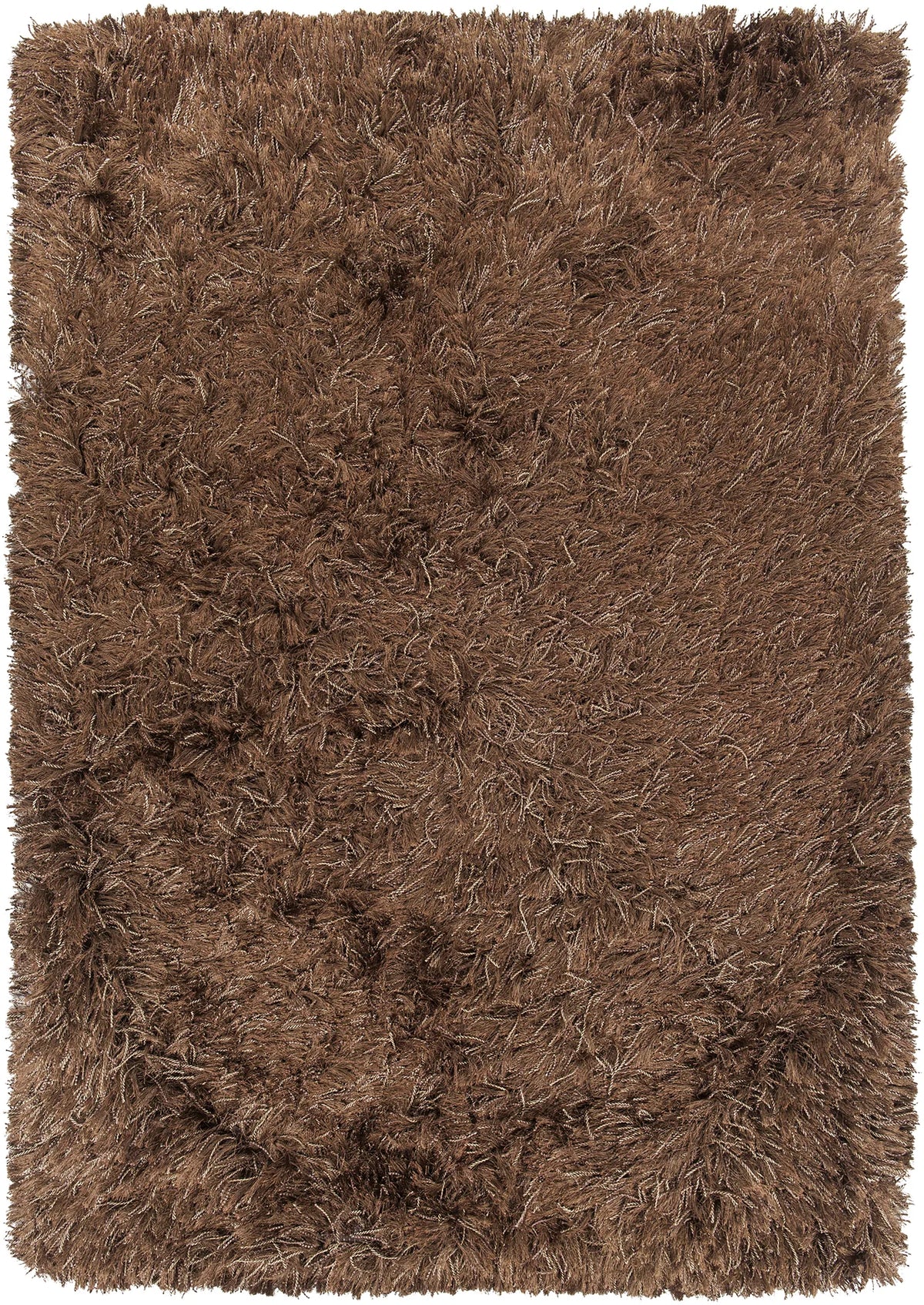 Chandra Onex ONE-35301 Brown rug, flat view