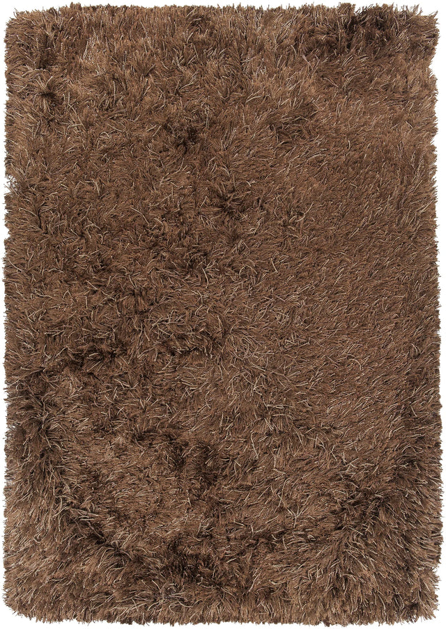 Chandra Onex ONE-35301 Brown rug, flat view