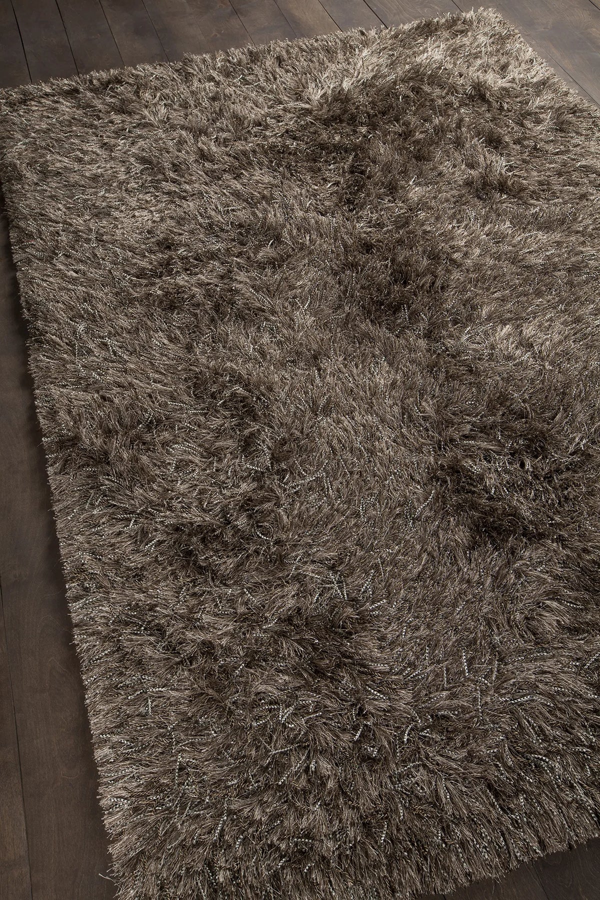 Chandra Onex ONE-35302 Taupe rug, angled side view
