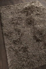 Chandra Onex ONE-35302 Taupe rug, angled side view