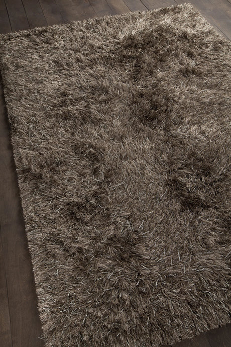 Chandra Onex ONE-35302 Taupe rug, angled side view
