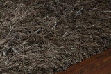 Chandra Onex ONE-35302 Taupe rug, side detail view