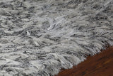 Chandra Onex ONE-35303 White rug, side detail view