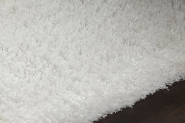 Chandra Oona OON-43500 White rug, side detail view