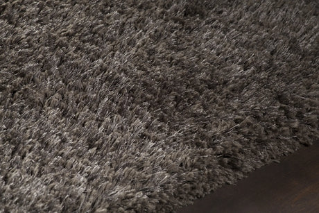 Chandra Oona OON-43501 Taupe rug, side detail view