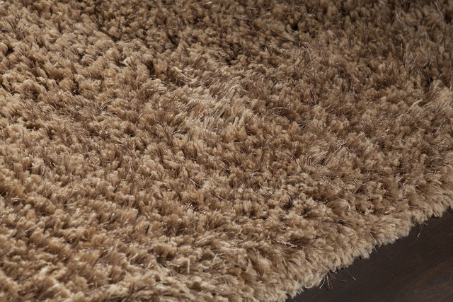 Chandra Oona OON-43503 Tan rug, side detail view