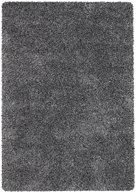 Chandra Orchid ORC-9702 Black and Ivory and Grey rug, flat view