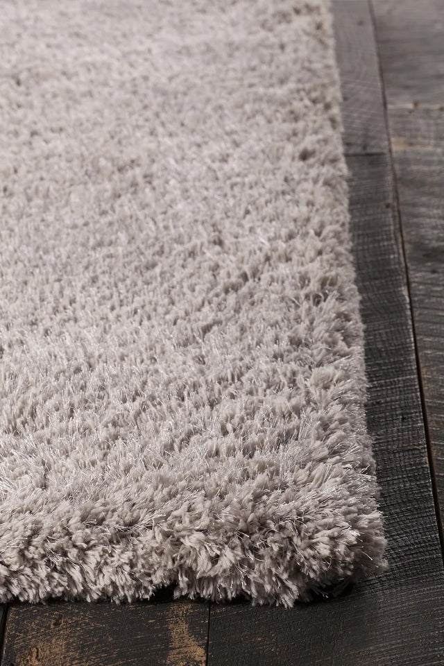 Chandra Osim OSI-35100 Silver rug, corner detail
