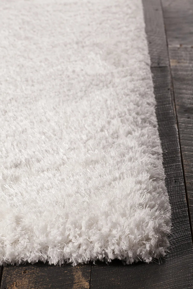 Chandra Osim OSI-35103 White rug, corner detail