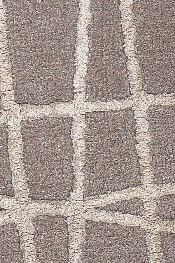 Chandra Oslo OSL-31900 Taupe and Beige rug, texture close-up