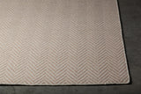 Chandra Paisley PAI-47301 Tan rug, corner detail