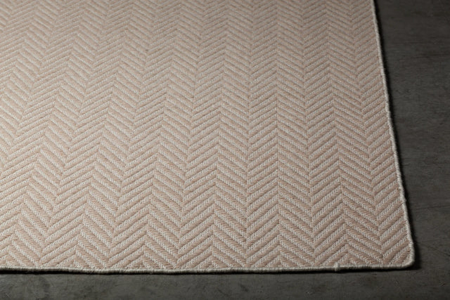 Chandra Paisley PAI-47301 Tan rug, corner detail