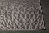 Chandra Paisley PAI-47303 Taupe rug, corner detail