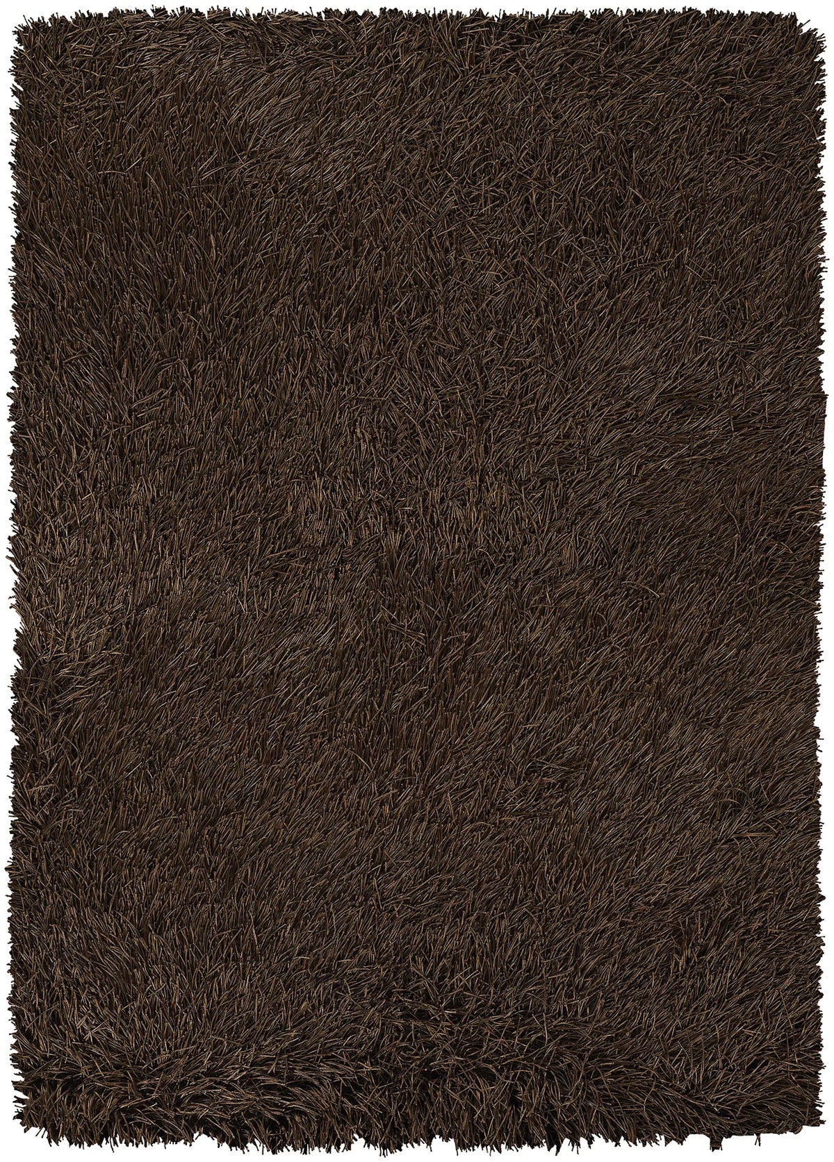 Chandra Poligan POL-30801 Brown rug, flat view