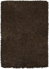Chandra Poligan POL-30801 Brown rug, flat view