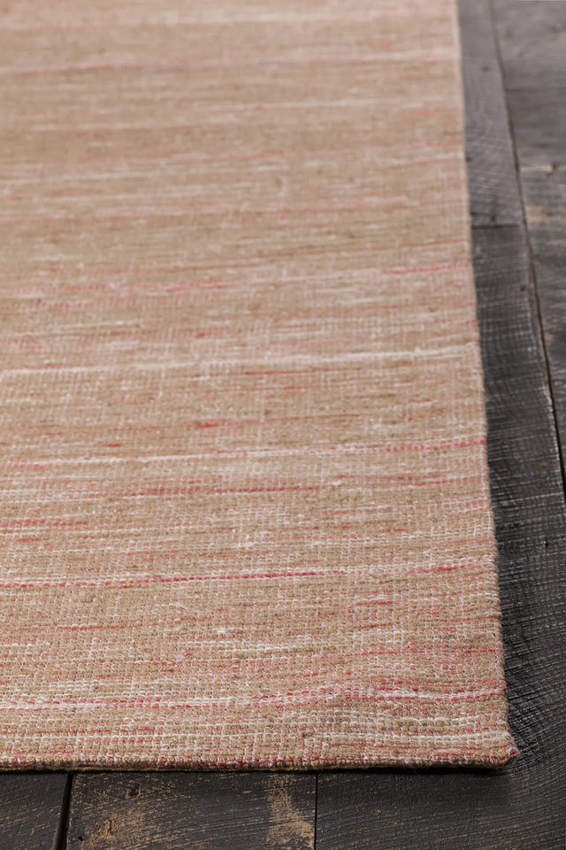 Chandra Pretor PRE-34202 Pink and Natural rug, corner detail