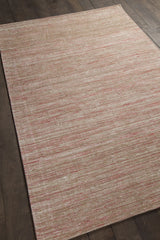 Chandra Pretor PRE-34202 Pink and Natural rug, angled side view