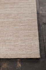 Chandra Pretor PRE-34203 White and Natural rug, corner detail