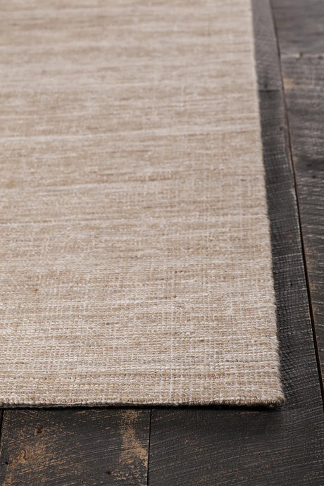 Chandra Pretor PRE-34203 White and Natural rug, corner detail