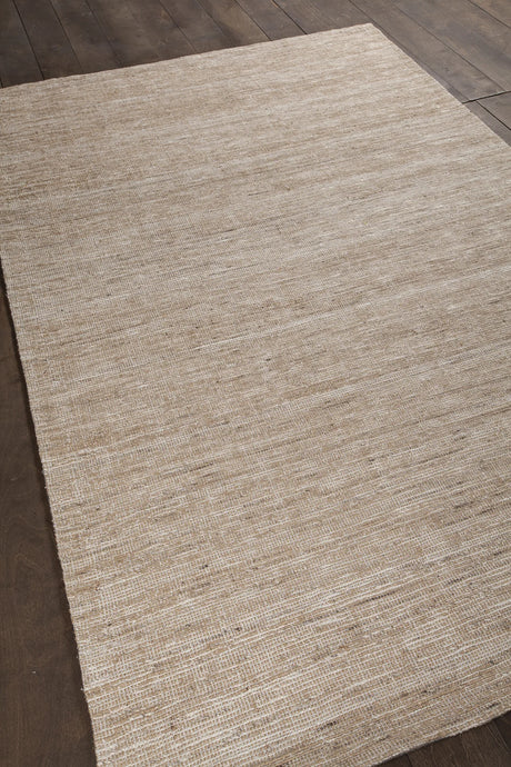 Chandra Pretor PRE-34203 White and Natural rug, angled side view