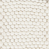 Chandra Quina QUI-42900 White rug, texture close-up