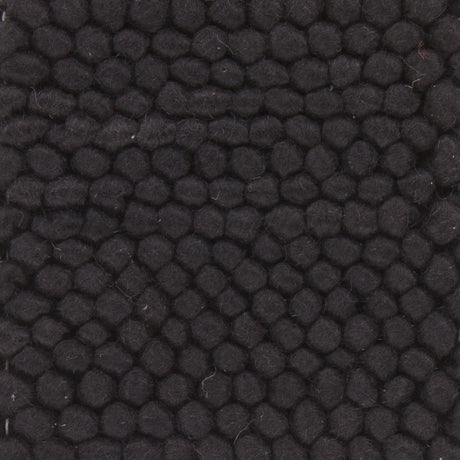 Chandra Quina QUI-42902 Black rug, texture close-up