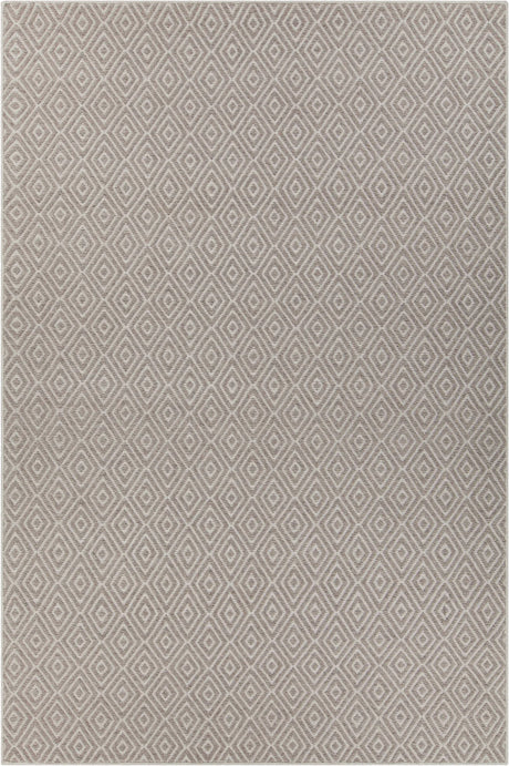 Chandra Raven RAV-47400 Grey rug, flat view