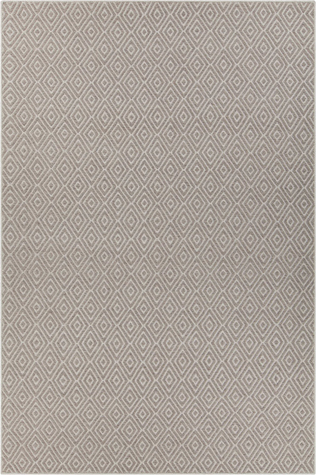 Chandra Raven RAV-47400 Grey rug, flat view