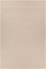 Chandra Raven RAV-47402 Tan rug, flat view