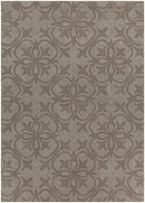 Chandra Rekha REK-29600 Taupe and Brown rug, flat view