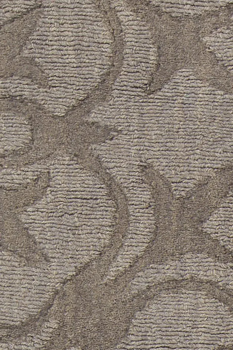 Chandra Rekha REK-29600 Taupe and Brown rug, texture close-up