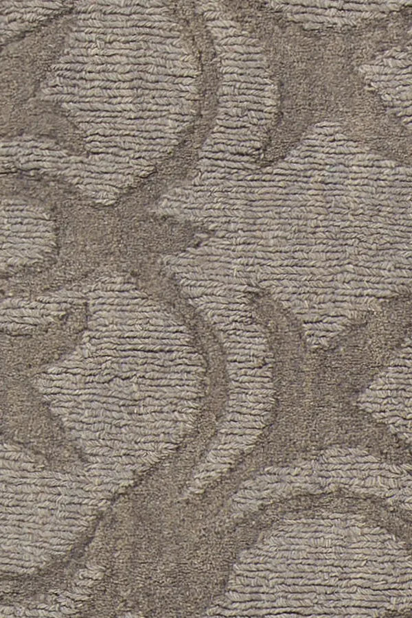 Chandra Rekha REK-29600 Taupe and Brown rug, texture close-up