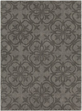 Chandra Rekha REK-29601 Taupe and Charcoal rug, flat view