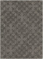 Chandra Rekha REK-29601 Taupe and Charcoal rug, flat view