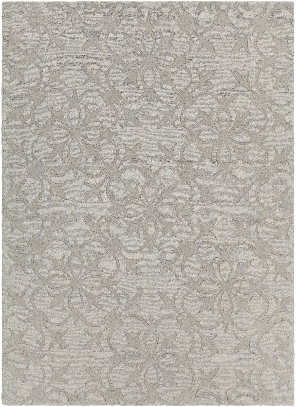 Chandra Rekha REK-29603 Grey rug, flat view