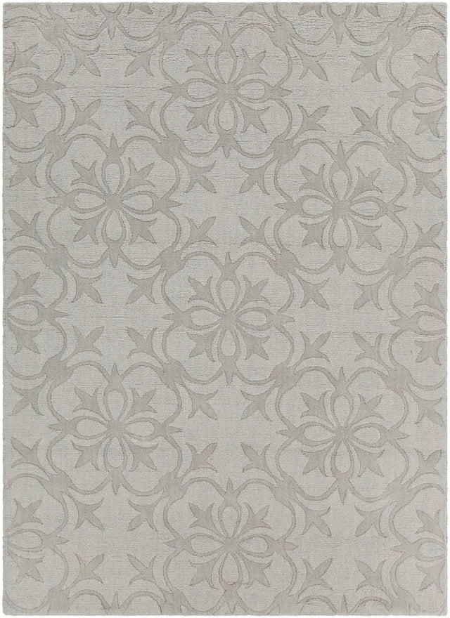Chandra Rekha REK-29603 Grey rug, flat view