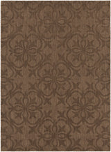 Chandra Rekha REK-29604 Brown rug, flat view
