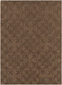 Chandra Rekha REK-29604 Brown rug, flat view