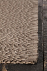 Chandra Renea REN-40102 Taupe rug, corner detail