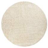 Chandra Royal ROY-15100 Ivory round rug, flat view