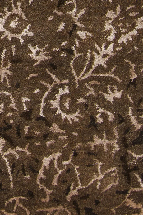 Chandra Rupec RUP-39602 Brown and Cream rug, texture close-up