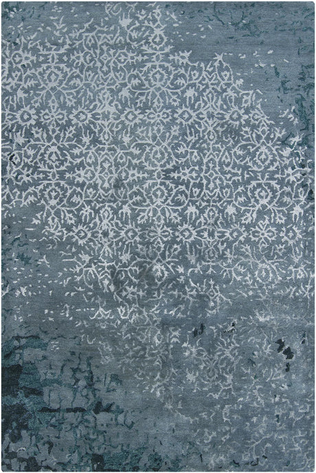 Chandra Rupec RUP-39603 Blue rug, flat view