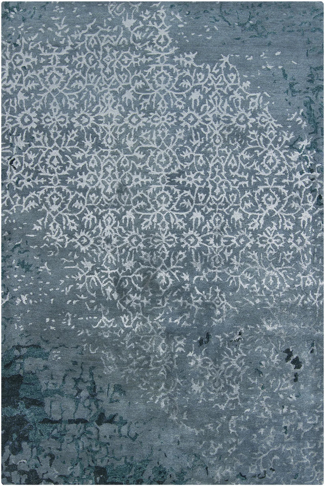 Chandra Rupec RUP-39603 Blue rug, flat view