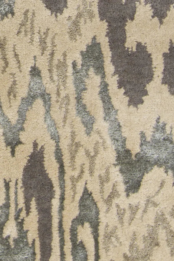 Chandra Rupec RUP-39606 Beige and Grey and Brown rug, texture close-up