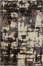 Chandra Rupec RUP-39611 Grey and Beige and Brown rug, flat view